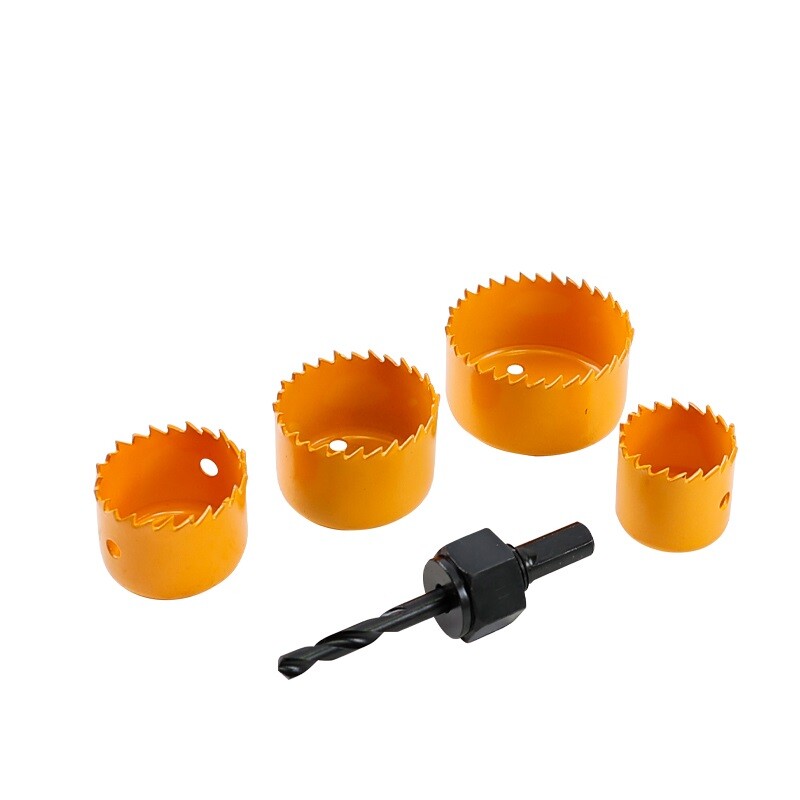 DINGQI JUEGO 3 PIEZAS SIERRA COPA+MECHA CHATA+MANDRIL Dingqi Juego 3 Piezas Sierra Copa+mecha Chata+mandril