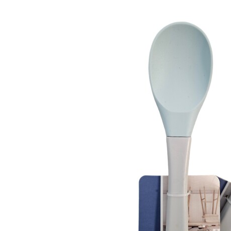 Cuchara de Silicona Antiadherente Cocina Calidad Premium Azul