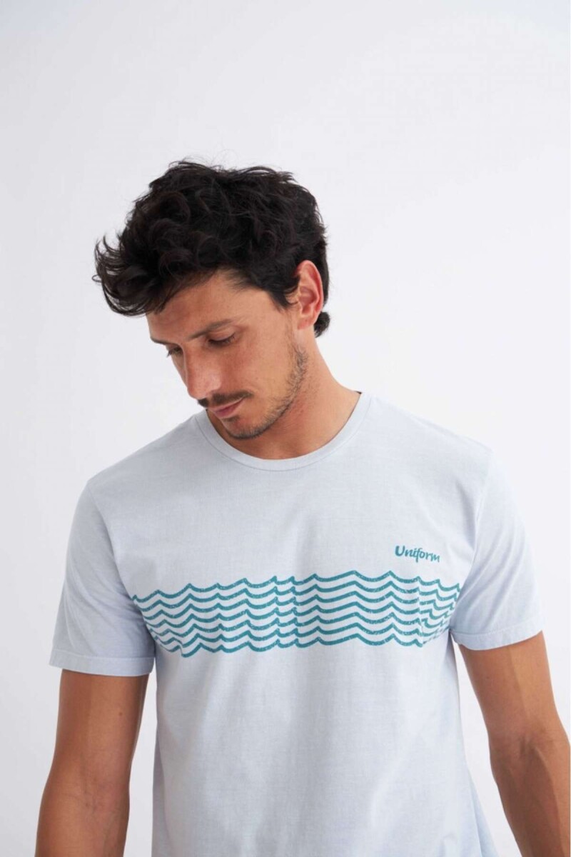 Remera Huck - Celeste 