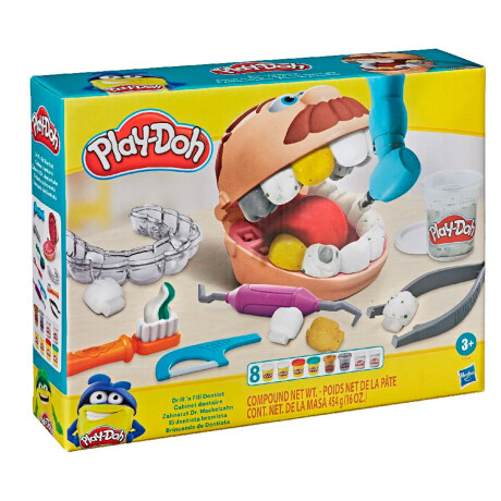 Set Play Doh Dentista Bromista Hasbro + Pelota Regalo Dentista Bromista Refresh