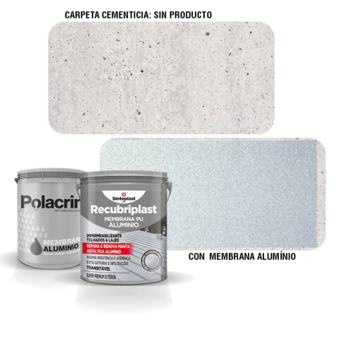 Polacrin Membrana Impermeabilizante Aluminio Polacrin Membrana Impermeabilizante Aluminio