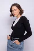 CARDIGAN CANCUN Negro