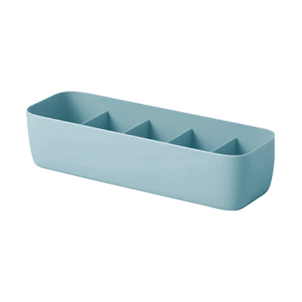 Organizador de ropa 5 espacios celeste