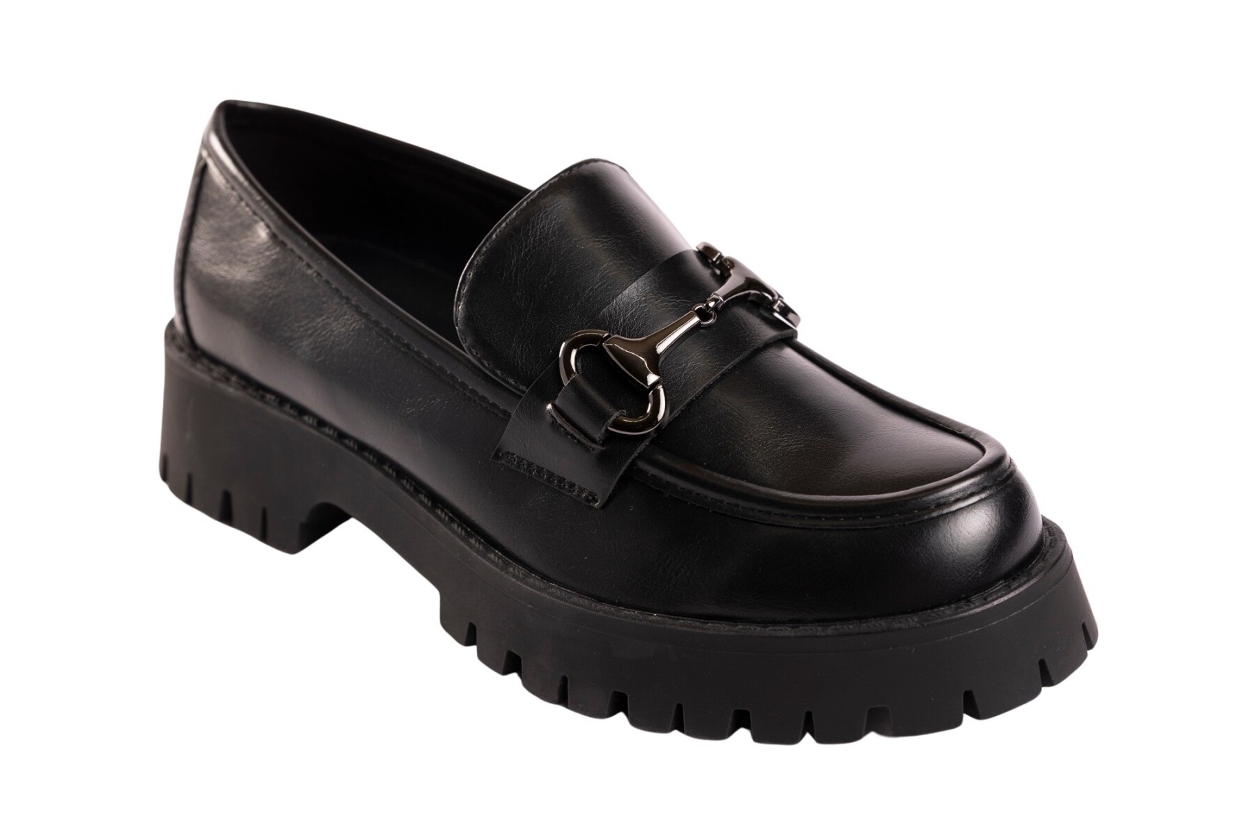 CHERRY MOCASIN - BLACK 