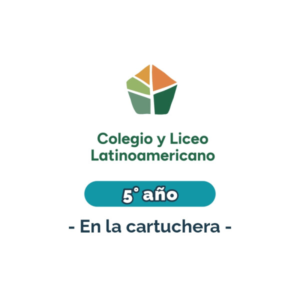 Lista de materiales - Primaria 5° año cartuchera Latinoamericano Única