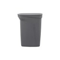 PAPELERA TACHO BASURA TRAMONTINA COMPACT 10LTS GRIS