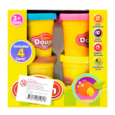 Set de 4 plasticinas Set de 4 plasticinas