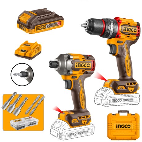 Kit Taladro Y Atornillador De Impacto CKLI20277 Ub 001
