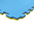 Piso Goma Eva Tatami Encastrable 1m x 1m x 2cm Randers Azul/Amarillo