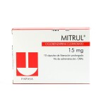 MITRUL 15 MG. CJ X 10 CÁPS. única
