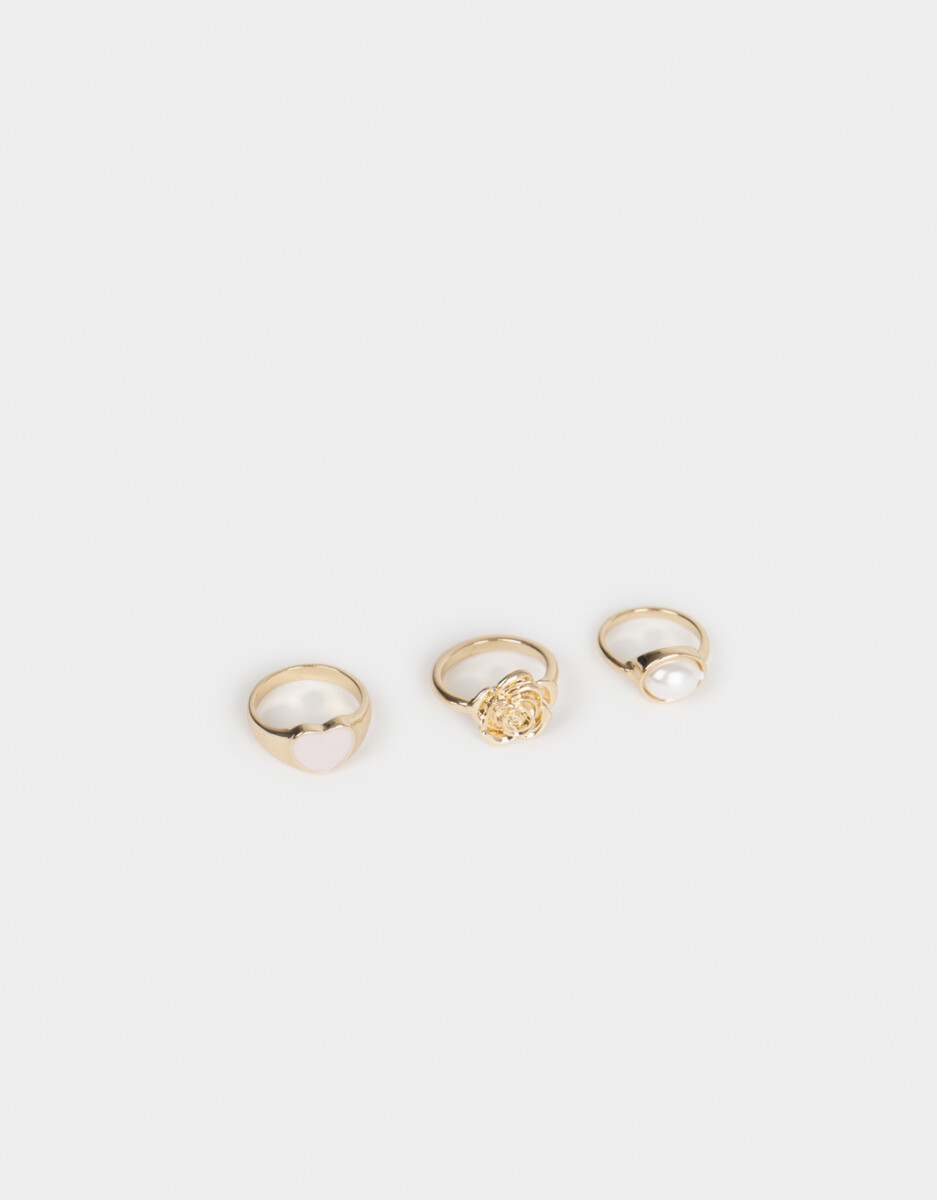 Set De Anillos 