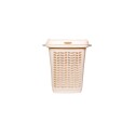CESTO DE ROPA RECTANGULAR 50 LITROS 52X36X57CM MULTICOLOR
