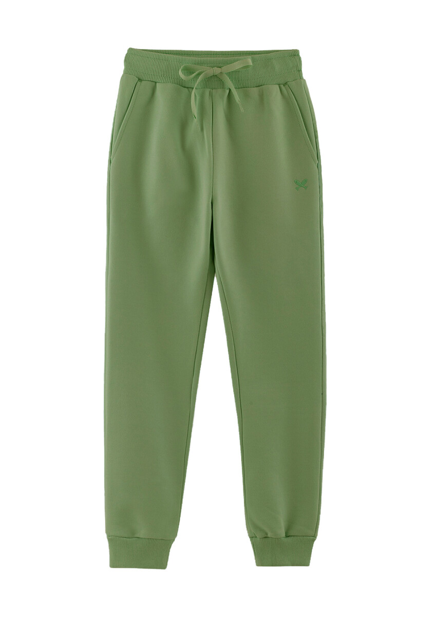 PANTALÓN BABUCHA INFANTIL UNISSEX - VERDE CLARO 