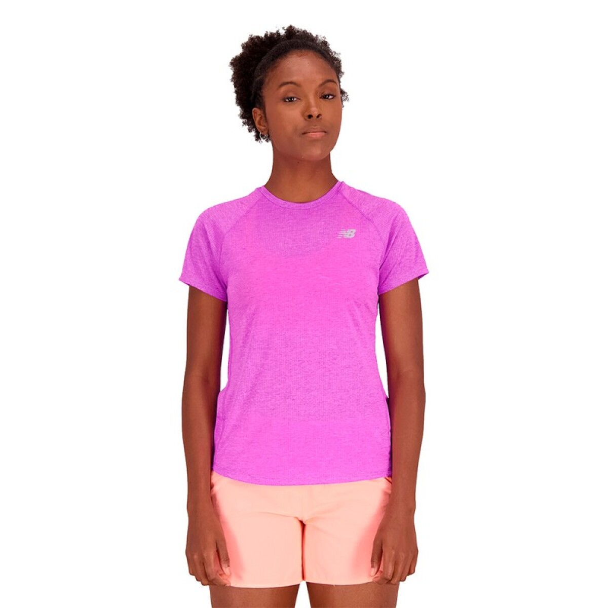 Remera New Balance Impact Run - Violeta 
