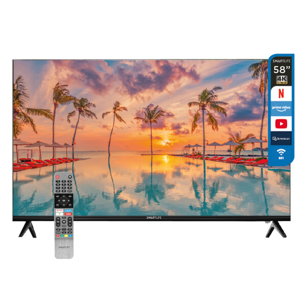 Smart Tv Smartlife Sl-tv58smt24t Uhd 4k 58" TV 58 SMARTLIFE sl-tv58smt24t