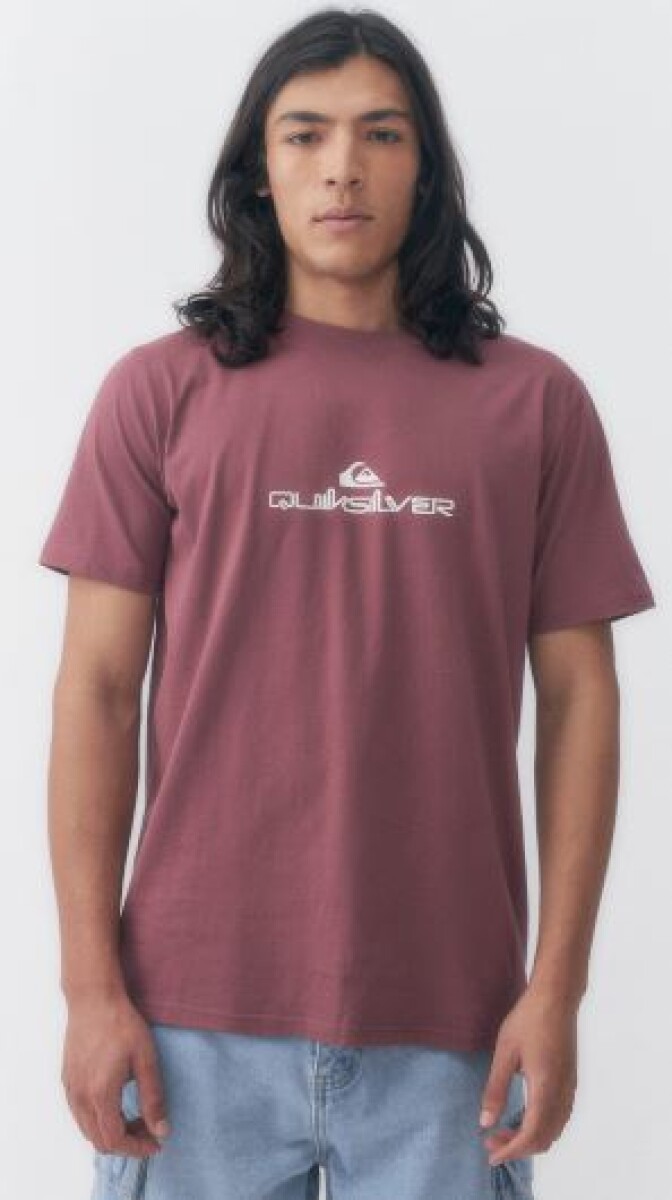 T-SHIRT QUIKSILVER 40601 - BORDO 