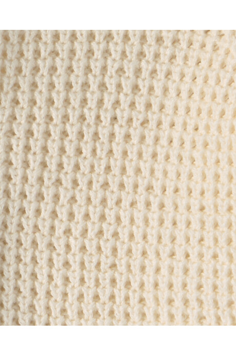 Saco de punto con capucha, marfil, diseño oso Sin color