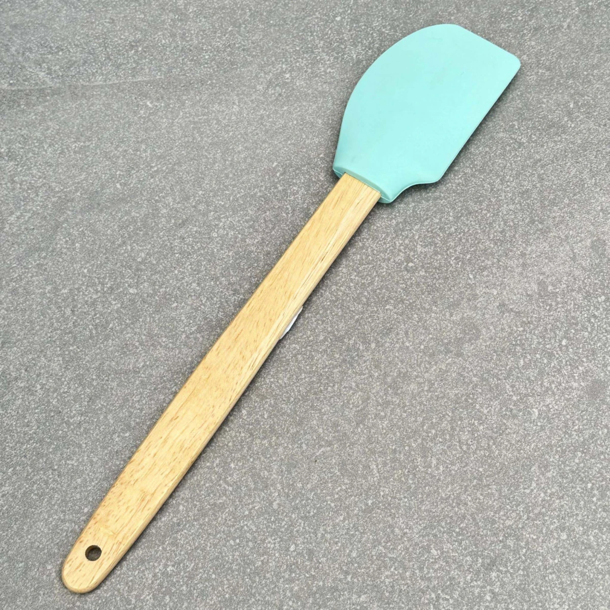 Espátula Repostería Silicona Mango Madera 29cm 