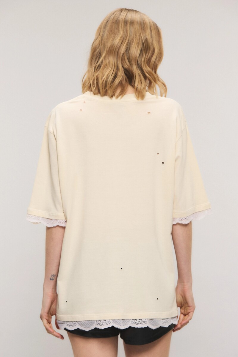 REMERA GYPSY LOVER Crudo