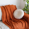 Manta sillon y cama tejida 127 x 172cm Ladrillos