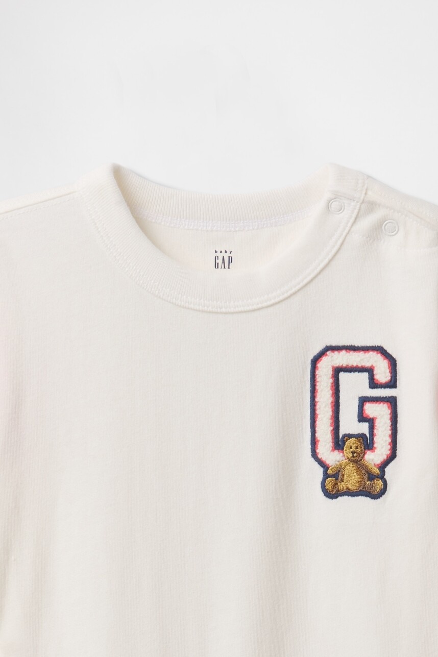 Enterito Logo Gap Bebé New Off White