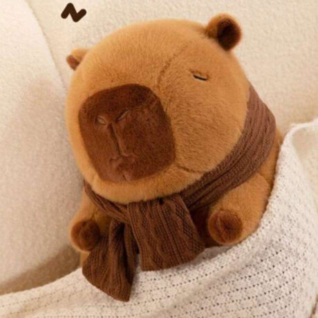 Peluche Carpincho 30cm Marron