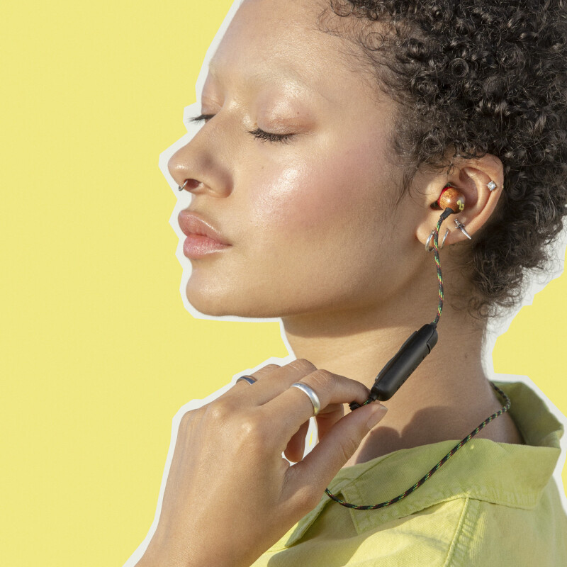 Auriculares House of Marley SMILE JAMAICA WIRELESS 2 (Bluetooth) - Rasta Auriculares House of Marley SMILE JAMAICA WIRELESS 2 (Bluetooth) - Rasta