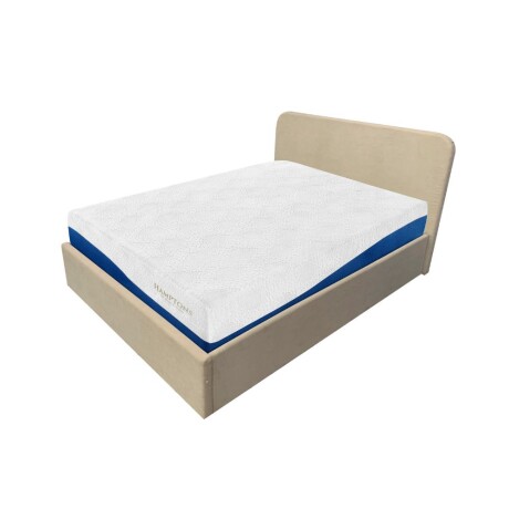 Sommier baul 2 plazas Hamptons Hybrid Memory Foam con respaldo Sommier baul 2 plazas Hamptons Hybrid Memory Foam con respaldo