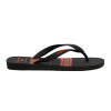 Tropical Brasil Ojota Estampado De Hombre - Negro Negro