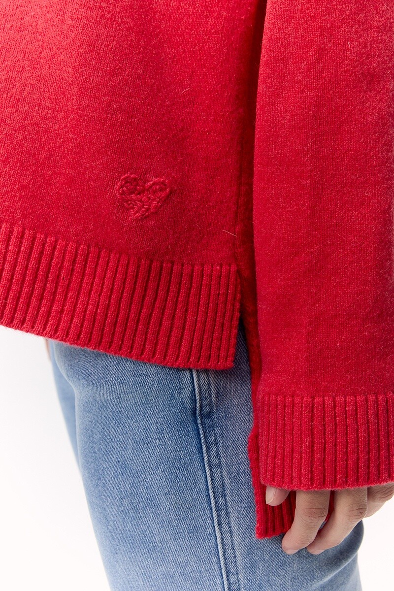 Sweater Colores Rojo