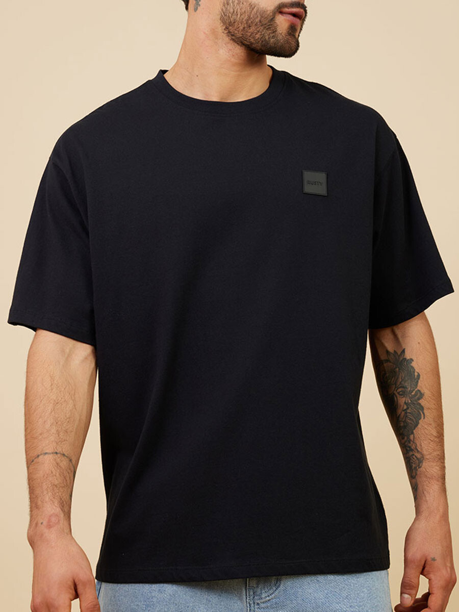 T-SHIRT TREMIS RUSTY - Negro 