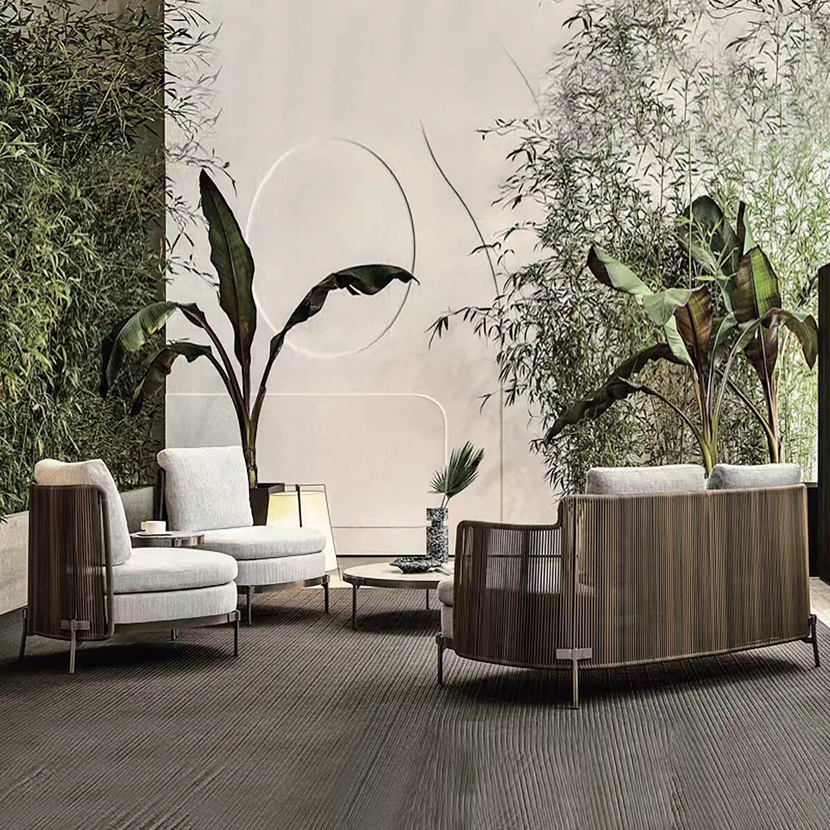 POLTRONA DE EXTERIOR SHADOW Gris 