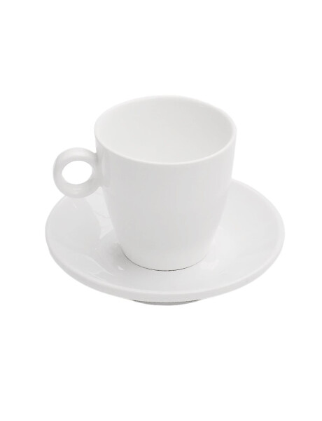 TAZA CON PLATO 150ML PORCELANA BLANCO TAZA CON PLATO 150ML PORCELANA BLANCO