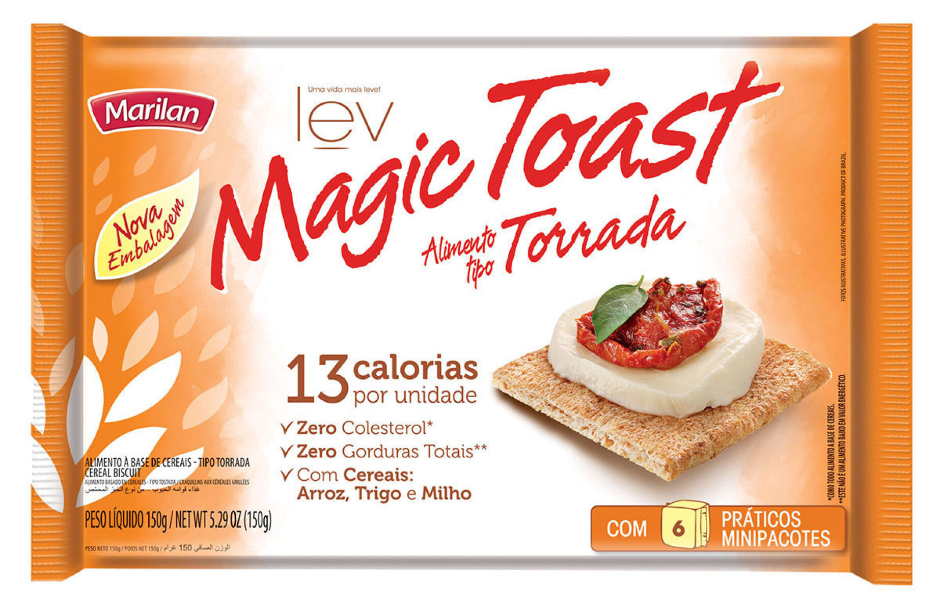 TOSTADAS MAGIC TOAST ORIGINAL 150G 