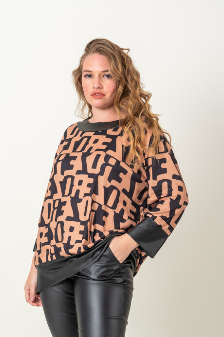 REMERA GIADA Camel