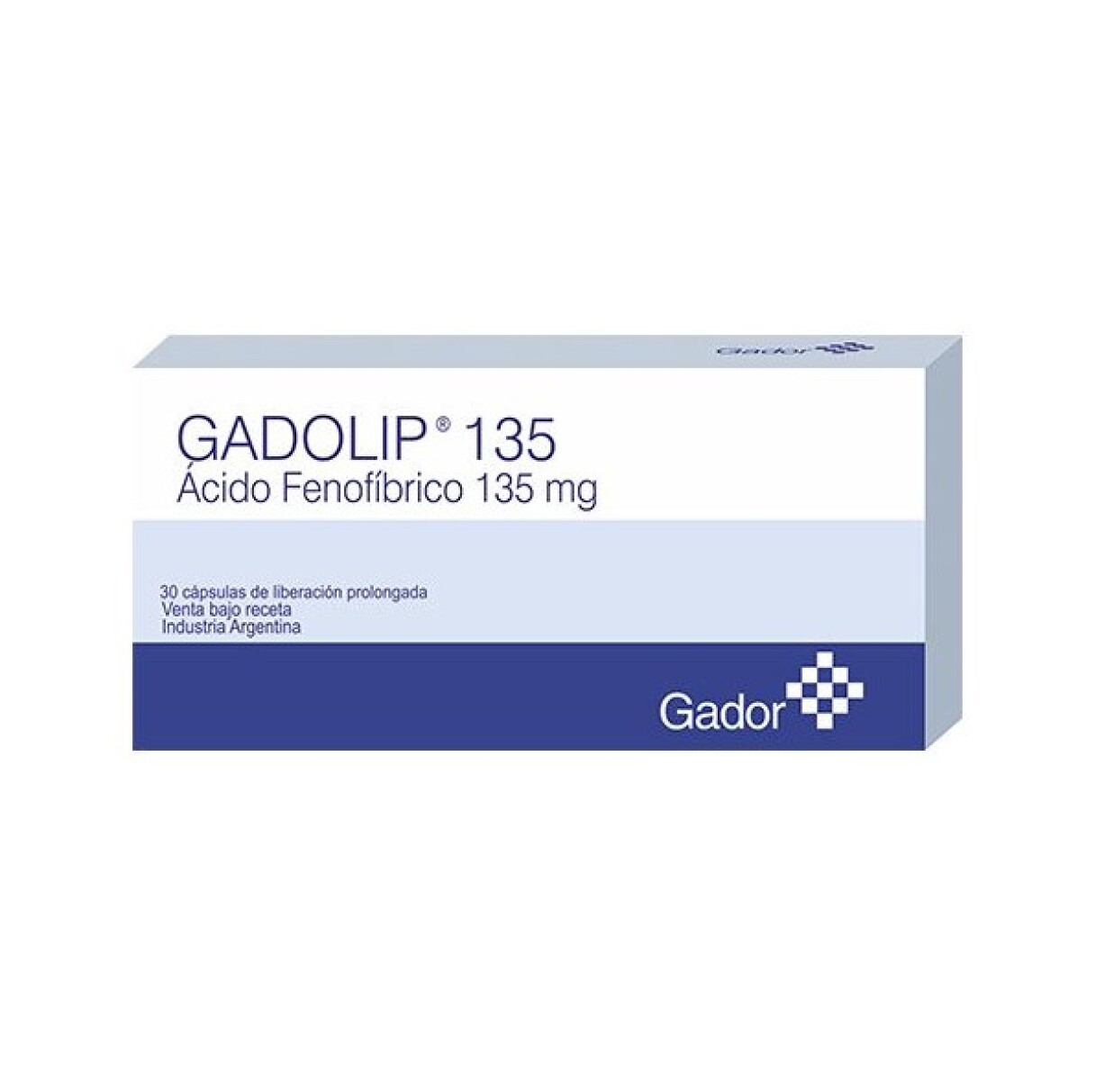 Gadolip 135mg 30 Cápsulas 