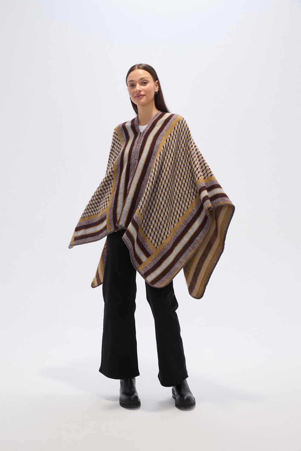 Poncho Nucilla Estampado 1