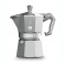 CAFETERA BIALETTI MOKA EXCLUSIVE 3 TAZAS Cafetera Italiana BIALETTI Moka Exclusive 3 Tazas - Gris