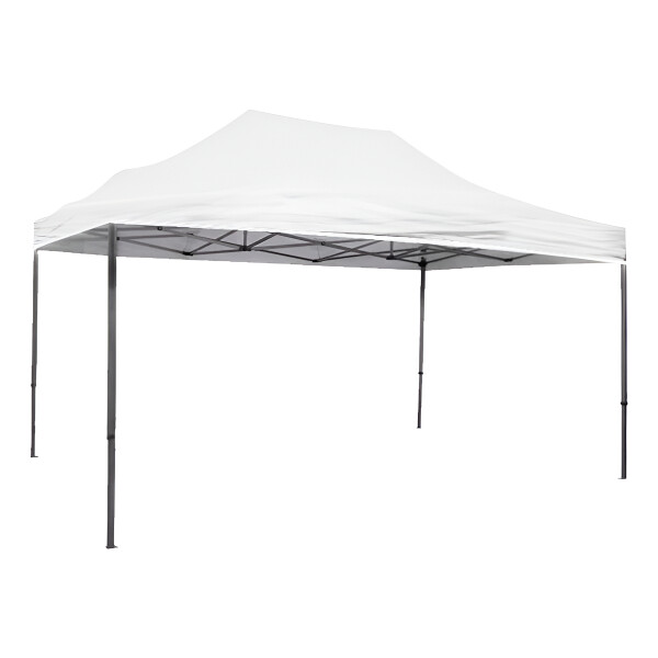 GAZEBO 3 X 4.5 MT BLANCO REFORZADO PLEGABLE AUTO ARMABLE GAZEBO 3 X 4.5 MT BLANCO REFORZADO PLEGABLE AUTO ARMABLE