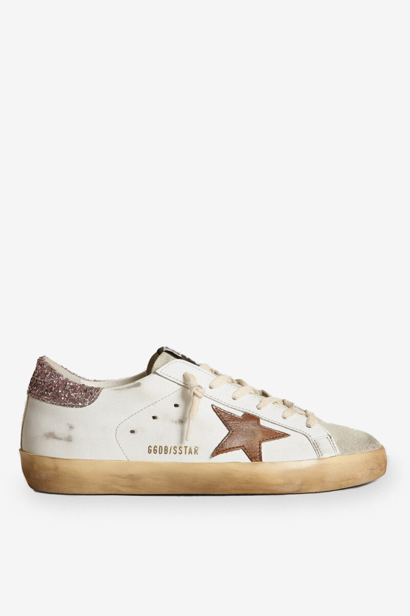 SUPER-STAR LEATHER UPPER MATT Blanco