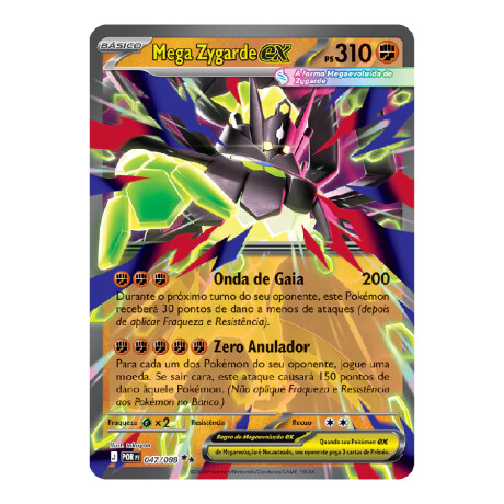 Pokémon Coleçao - Mega Zygarde EX Pokémon Coleçao - Mega Zygarde EX
