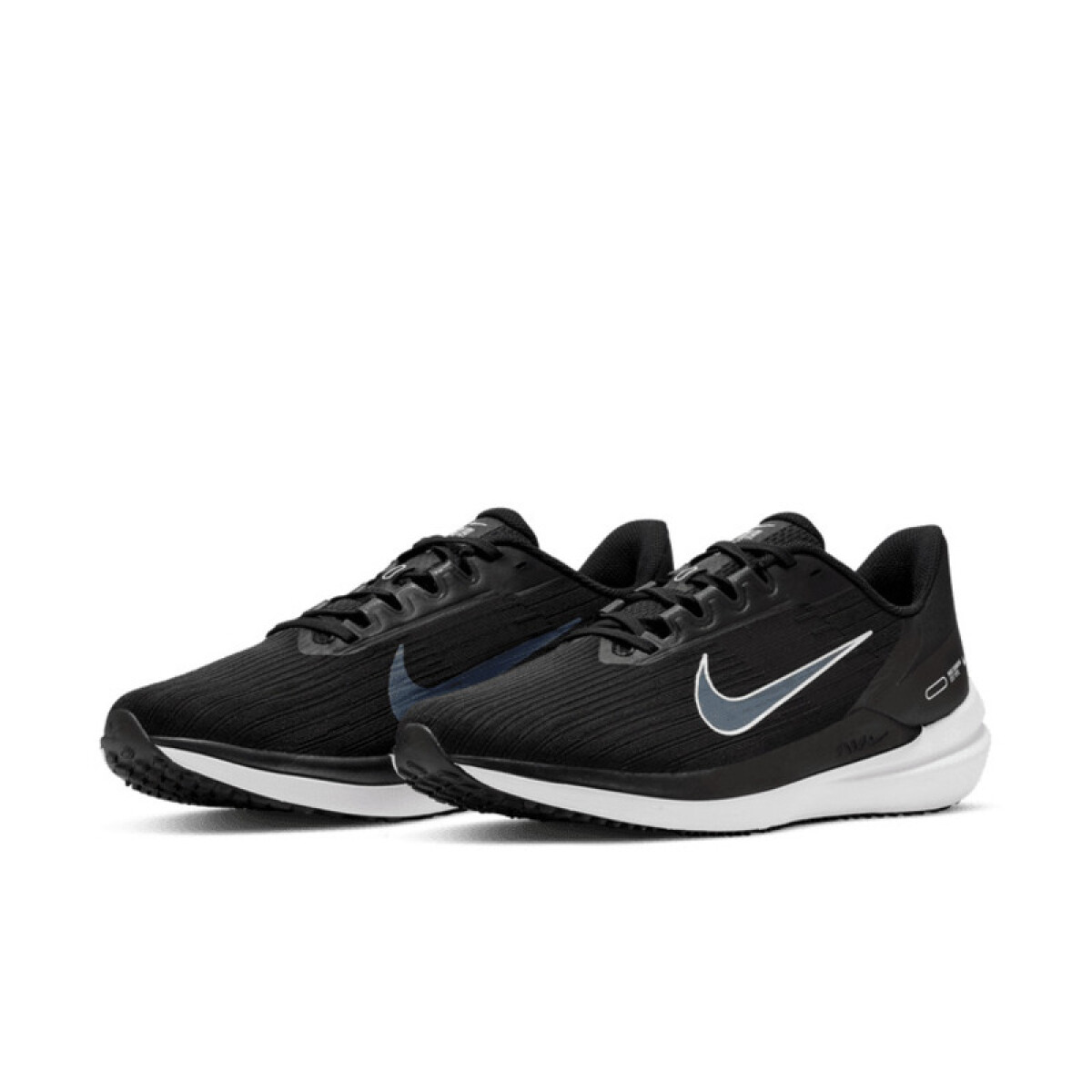 Championes Nike Air Winflo 9 de Hombre - DD6203-001 - Negro-blanco 