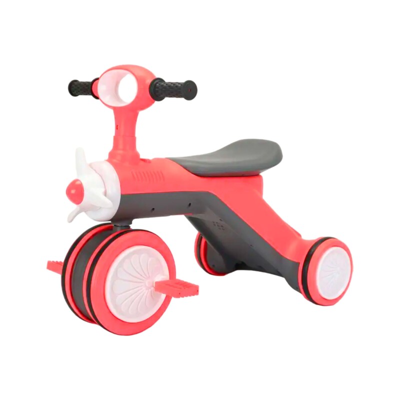 Triciclo para bebes con luces y sonidos Rojo