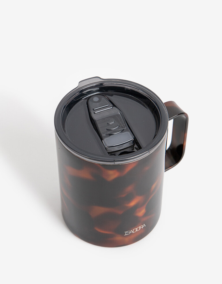 Artículos cocina Taza Metálica Con Estampa Carey - Combinacion Multicolor