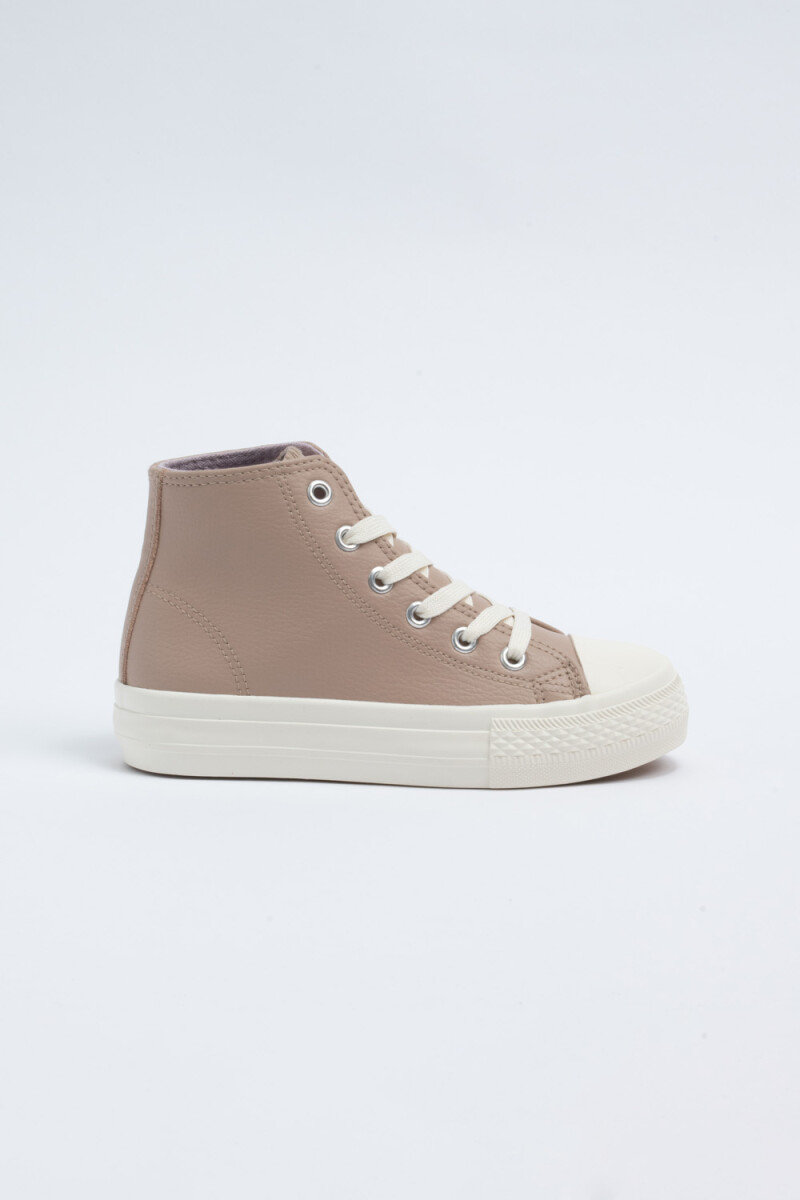 Bota acordonada Lila