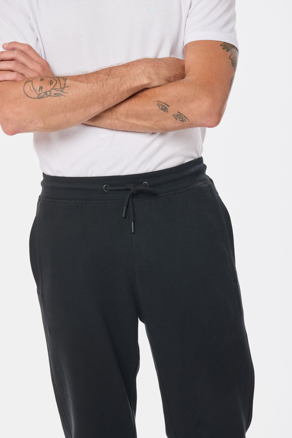 PANTALON DE FELPA Negro