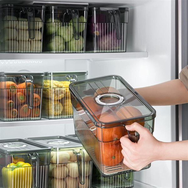 Caja Almacenamiento Alimentos 30x15x15 Registro Fecha C/ Asa Caja Almacenamiento Alimentos 30x15x15 Registro Fecha C/ Asa
