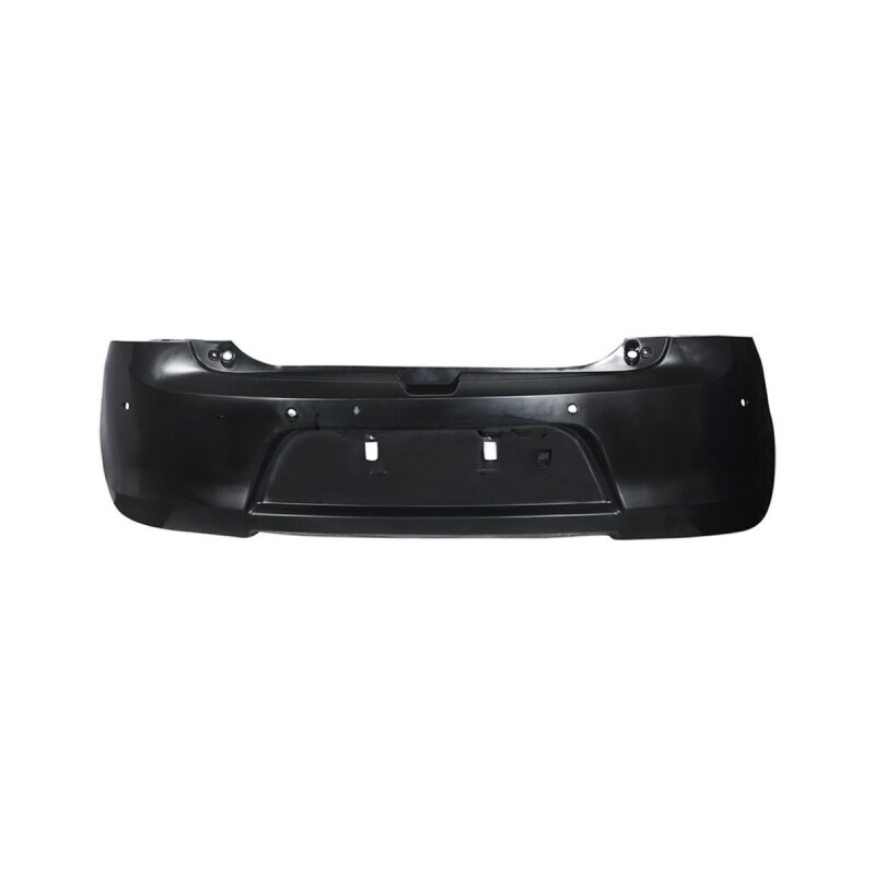 PARAGOLPE TRASERO NEGRO LISO CON AGUJERO PARA SENSOR Paragolpe Trasero Negro Liso Con Agujero Para Sensor