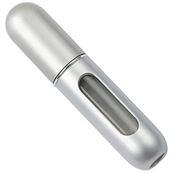 Mini Botella Atomizadora De Perfume Portátil Recargable X2 Color Variante Gris
