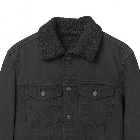 Campera Wrangler de Hombre - DENIM JACKET SHERPA - WM9742UR ELD